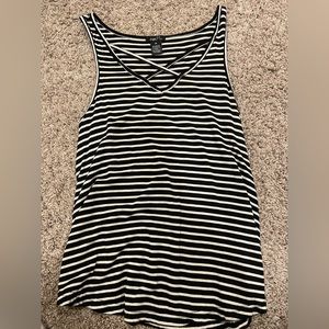 WOMENS XS TANK WITH CROSS IN FRONT